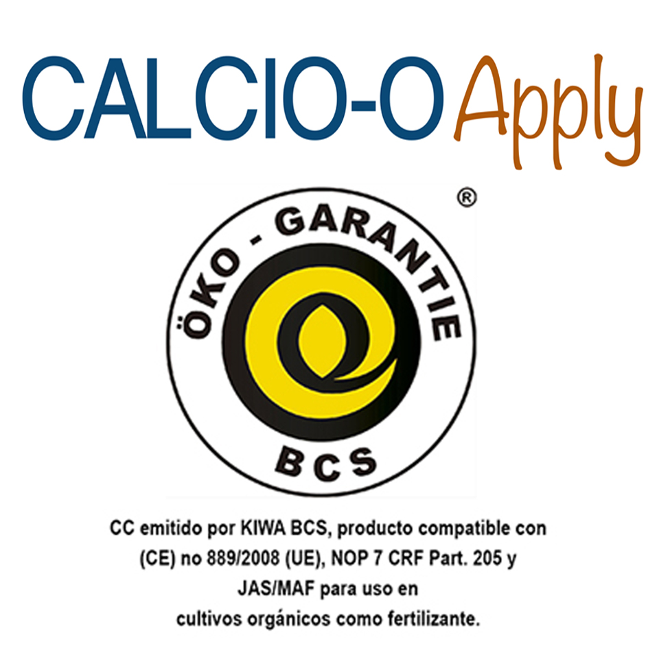 CALCIO-O Orgánico APPLY N-001-O